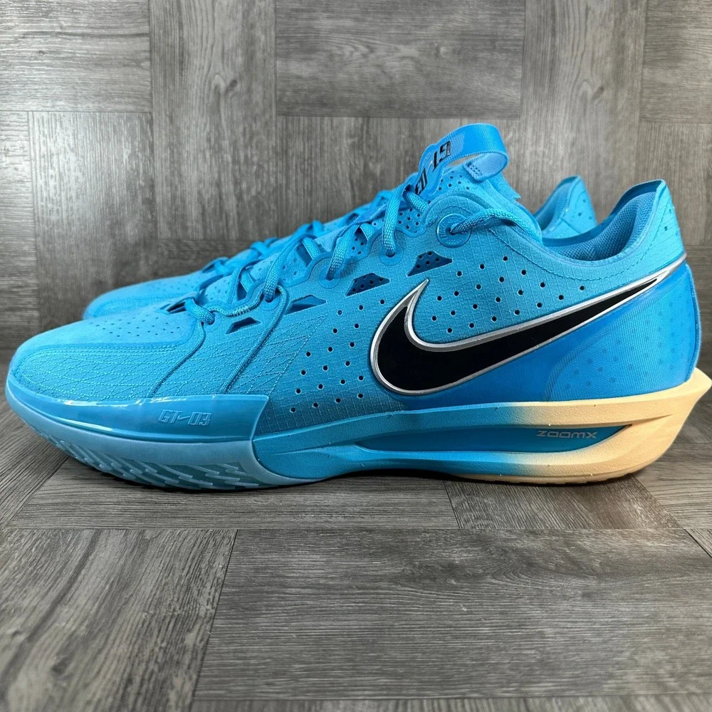 Nike Air Zoom G.T. Cut 3 Mens 20 Baltic Blue ZoomX Basketball NEW DV2913-404